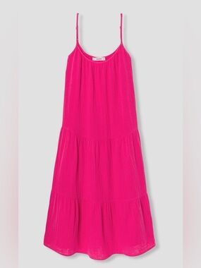 Anthropologie Dolan Left Coast Women's Pink Strappy Dress EUC